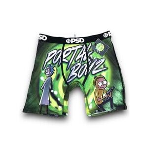 PSD Rick & Morty "Portal Boyz" Men's Boxer Brief - Med